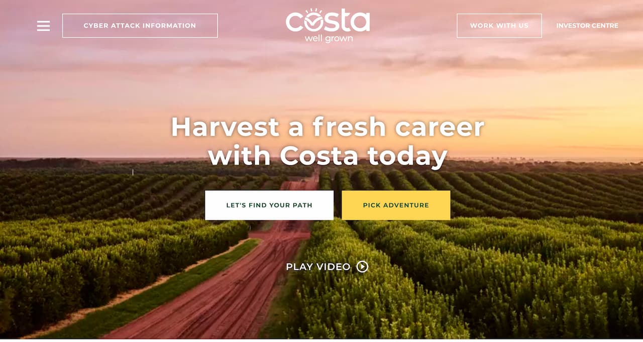 オーストラリア大手ファーム企業Costa（コスタ）